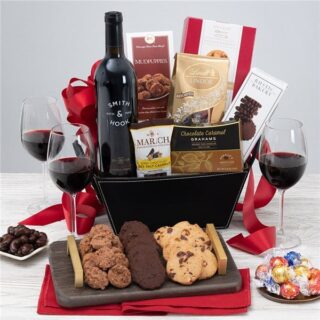 Red Wine & Dark Chocolate Gift Basket – Smith & Hook